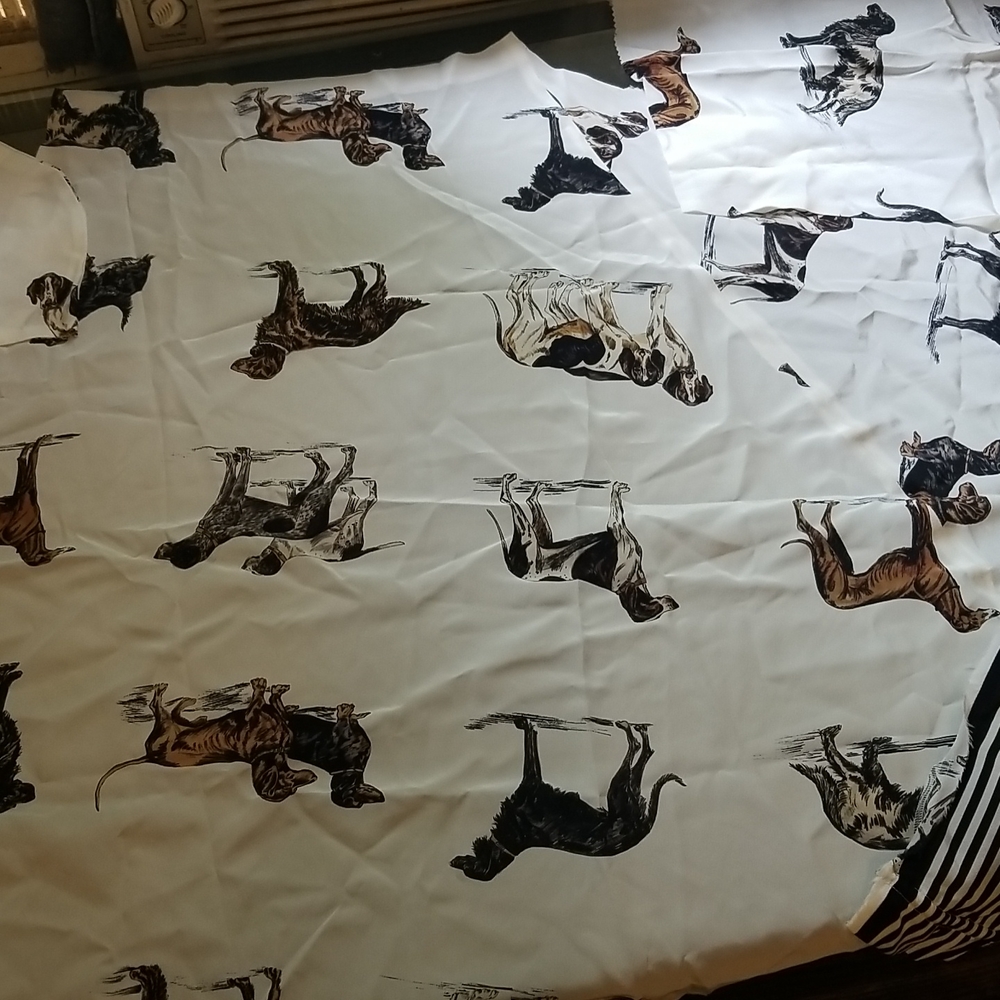 Stella McCartney silk fabric bundle